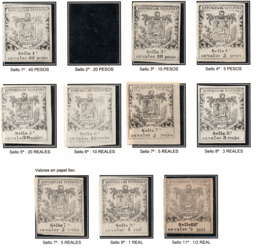 Serie Sellos Numerados